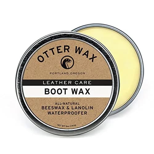 Otter Wax Boot Wax | 5 oz | Heavy-Duty Leather Waterproofing & Sealant for Leather Boots, Hats, Rain Gear thumbnail 1