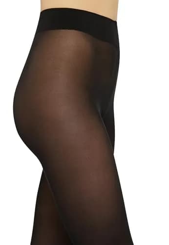 Wolford Seamless Pure 50 Tights | Black, M | 50 Denier, Seamless & Semi-Sheer for Casual & Dressy Looks thumbnail 3
