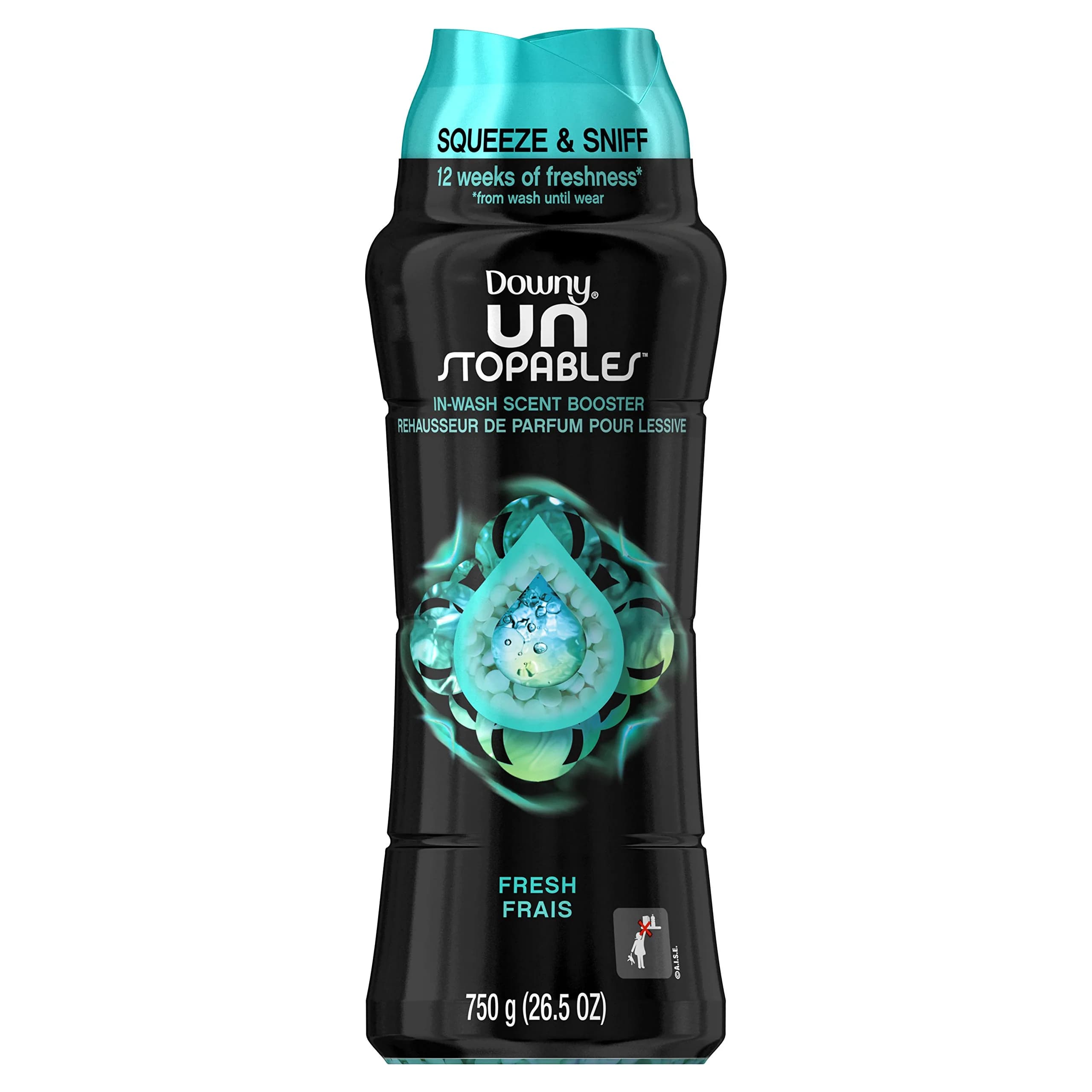 Downy Unstopables Tide Original Scent Booster Beads 122g (4.3 oz) | Freshness That Lasts — Fresh / 26.5 Ounce