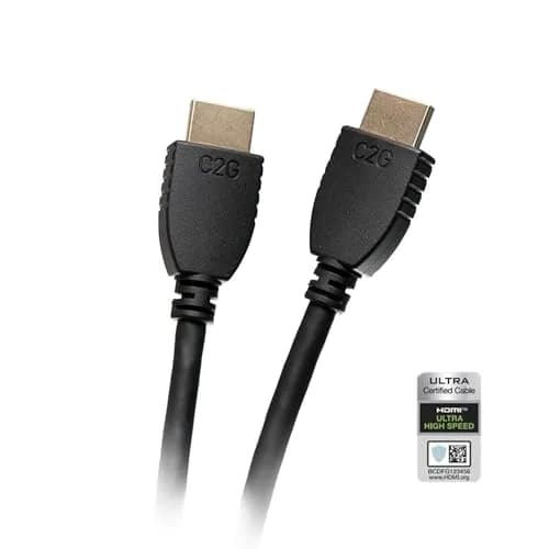 C2G Legrand High-Speed HDMI Cable with Ethernet, Black 0.91 m (3 Foot) | Supports 1080p and 4K Video thumbnail 2