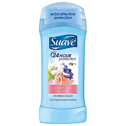 Suave Body Deodorant Stick Sweet Pea & Violet 2.6 Oz | 24-Hour Odor & Wetness Protection thumbnail 1