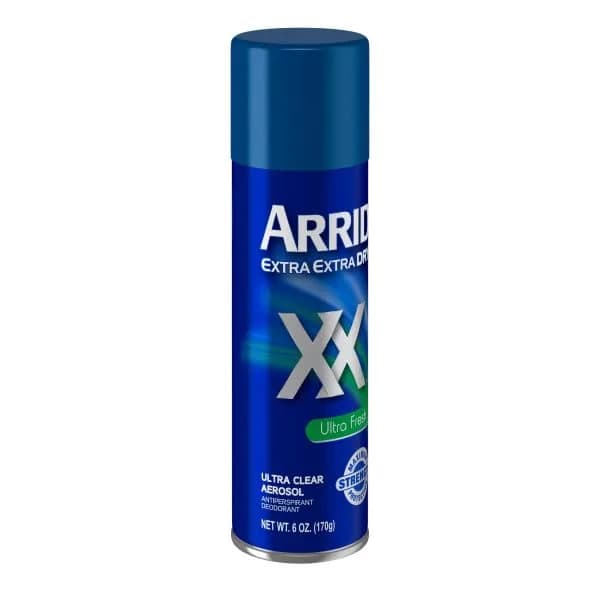 ARRID XX Ultra Clear Anti-Perspirant Deodorant Spray, Ultra Fresh, 510g (18 oz) | Maximum Strength Sweat Protection thumbnail 4