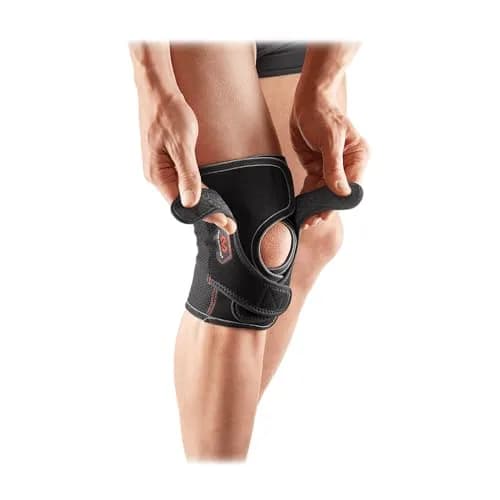 McDavid Double Wrap Knee Support Brace Large | Patella Support for Jumpers Knee, Runners Knee, Pain Relief thumbnail 1