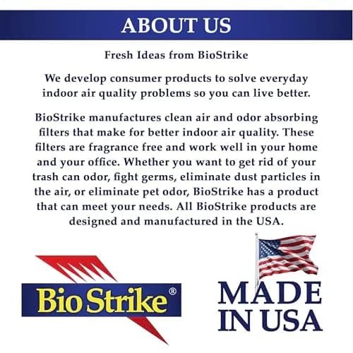 BioStrike Ceiling Fan Air Filters for Blades | Dust & Allergen Catcher, Peel & Stick, Made in USA thumbnail 9