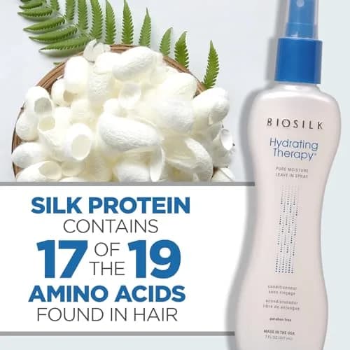 BioSilk Hydrating Therapy Pure Moisture 7 Oz | Nourishing Leave-in Spray for Coarse Hair thumbnail 5