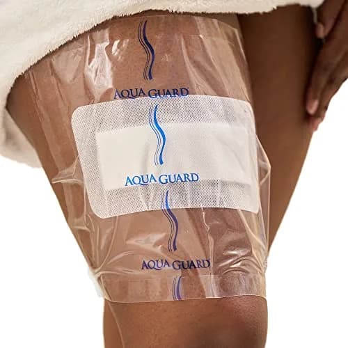 TIDI AquaGuard Wound Cover for Showering 10 in x 12 in | Waterproof, Hypoallergenic, Single-Use Sheets thumbnail 1