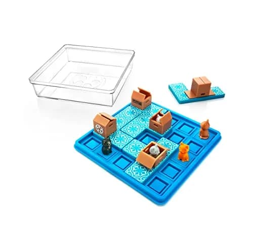 SmartGames Cats & Boxes Travel Puzzle Game 1 Unit | Builds Planning & Sequential Thinking thumbnail 4