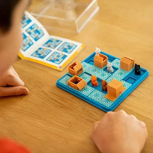SmartGames Cats & Boxes Travel Puzzle Game 1 Unit | Builds Planning & Sequential Thinking thumbnail 2