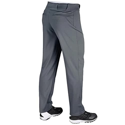 CHAMPRO Mens Bottom Baseball Triple Crown Open Pant, Graphite, Small US | Comfortable, Durable & Adjustable Fit thumbnail 2