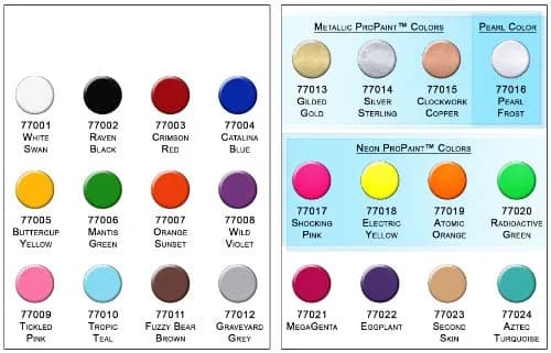 Graftobian ProPaint Wild Violet Body Paint 30ml (1 oz) | Vibrant, Blendable, Long-Lasting Coverage thumbnail 5