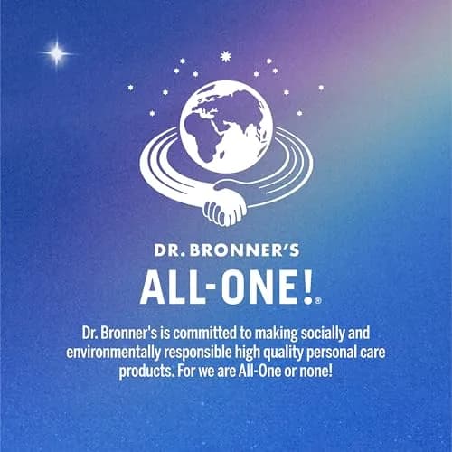 Dr. Bronner's Rose Pure-Castile Liquid Soap 16 oz | Versatile Organic Body Wash for All thumbnail 8
