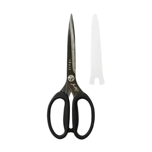 Tonic Studios Scissors All Purpose 9.5 Inch Titanium Snips | Micro Serrated, Non Stick Craft Tool thumbnail 4