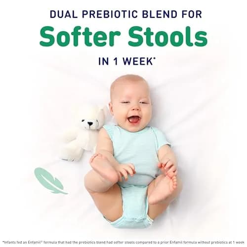 Enfamil Reguline Baby Formula for soft, comfortable stools, 19.5 Oz | Complete infant nutrition with prebiotics & DHA support thumbnail 2