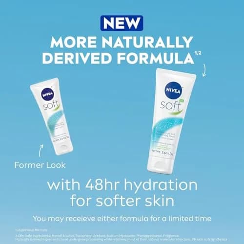NIVEA Soft All-Purpose Moisturizing Cream 156 g (5.5 oz) | Fast-Absorbing Daily Hydration thumbnail 7