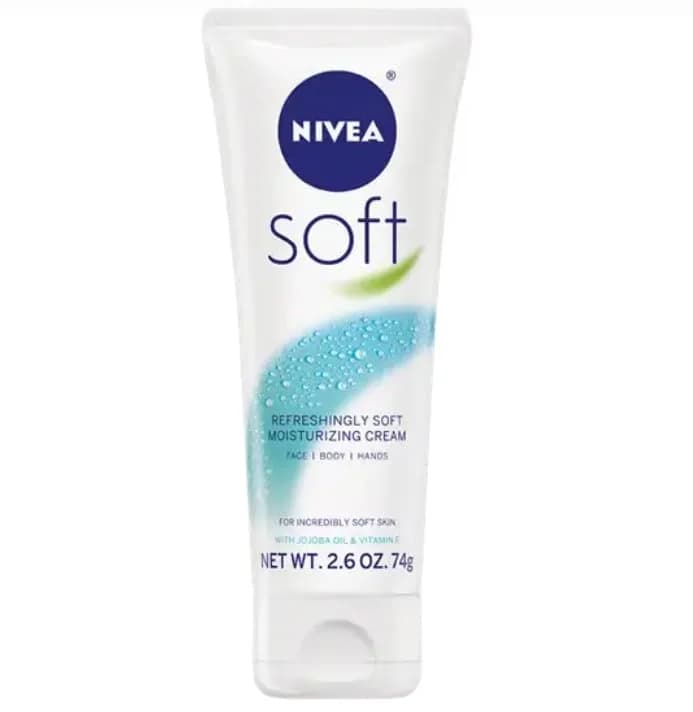 NIVEA Soft All-Purpose Moisturizing Cream 156 g (5.5 oz) | Fast-Absorbing Daily Hydration thumbnail 2