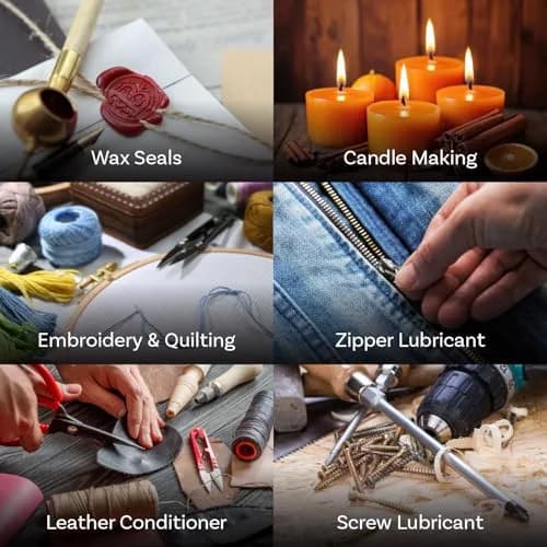 The Beadsmith Wax Blister Pack | Thread Conditioning Wax for Jewelry & Crafts, 0.45 oz thumbnail 6