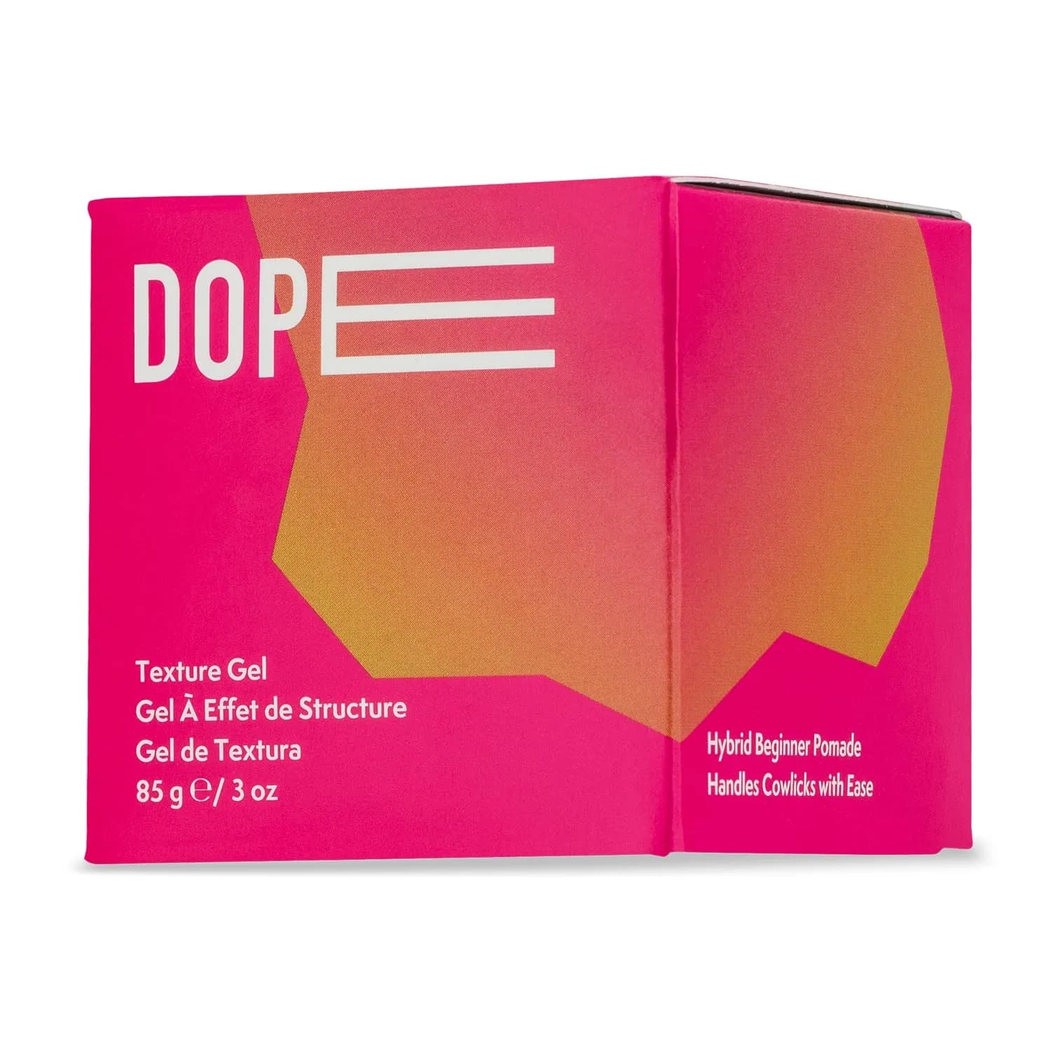 JOHNNY B. Dope Texture Gel 85g (3 oz) | Strong Hold Styling Agent for Men — Green