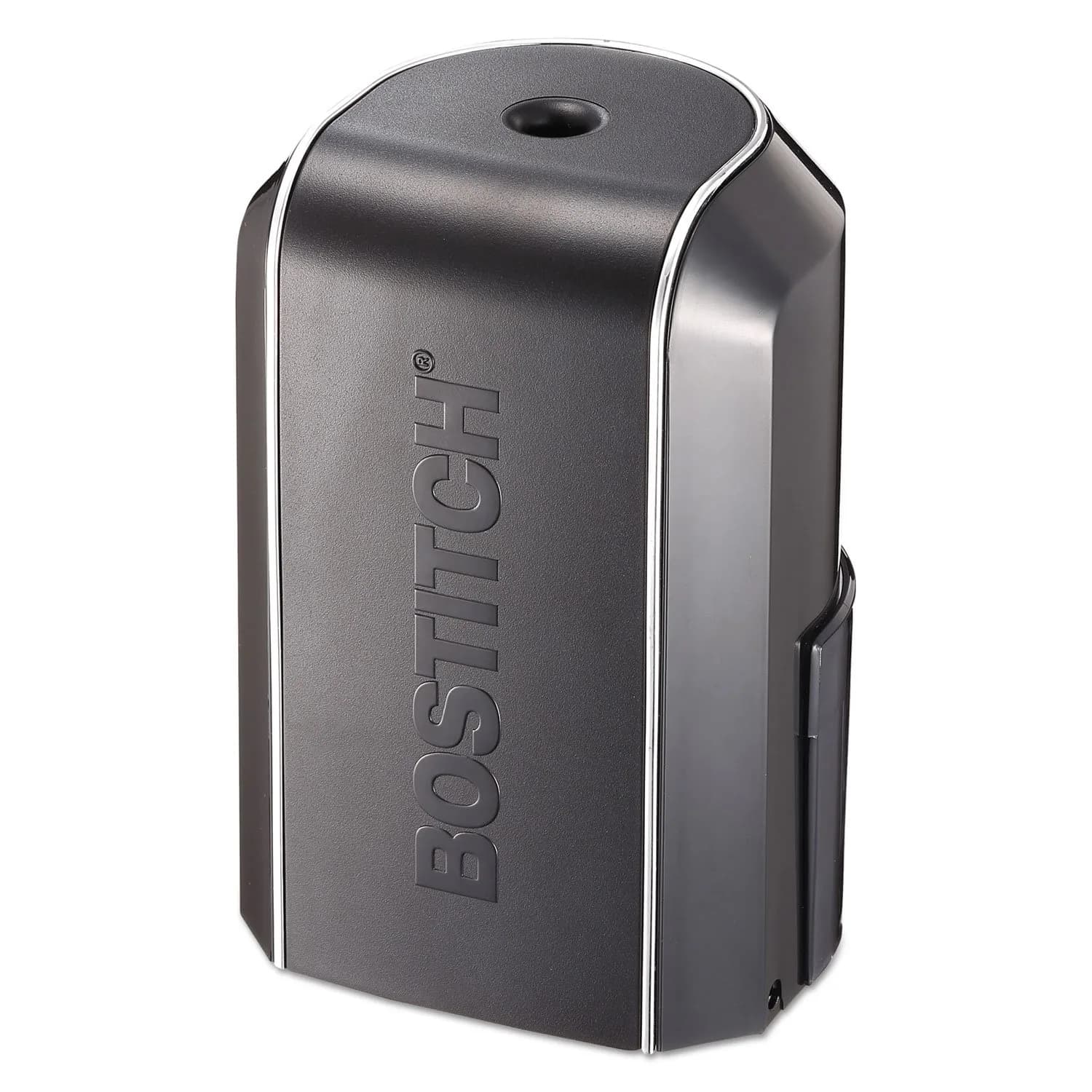 Bostitch Vertical Electric Pencil Sharpener, Standard & Jumbo, Red | Heavy-Duty Motor & 4X Longer Cutter Life — Black
