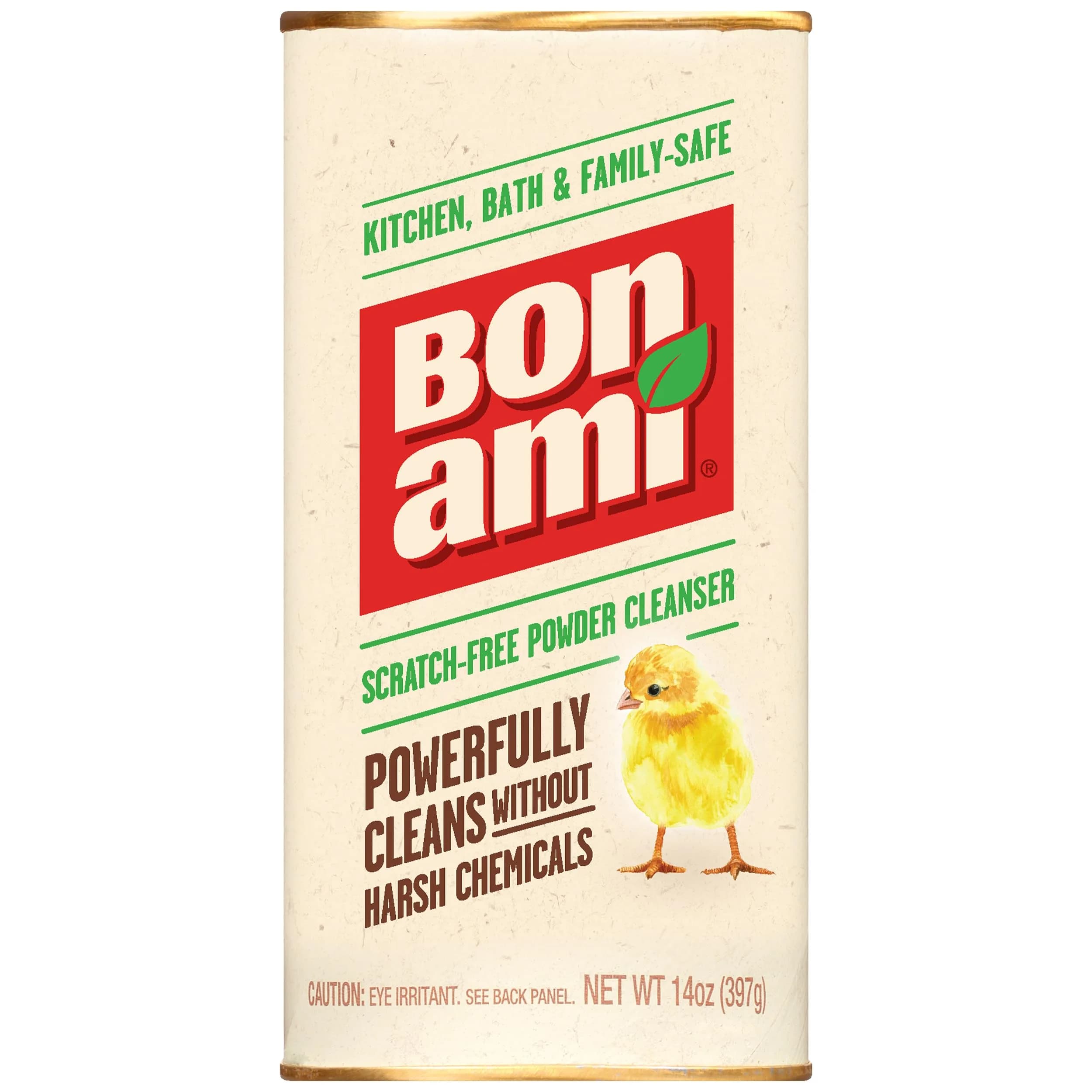 BON AMI Powder Cleanser for Kitchens & Bathrooms 400g (14oz) | Hypoallergenic, Non-Toxic, Biodegradable