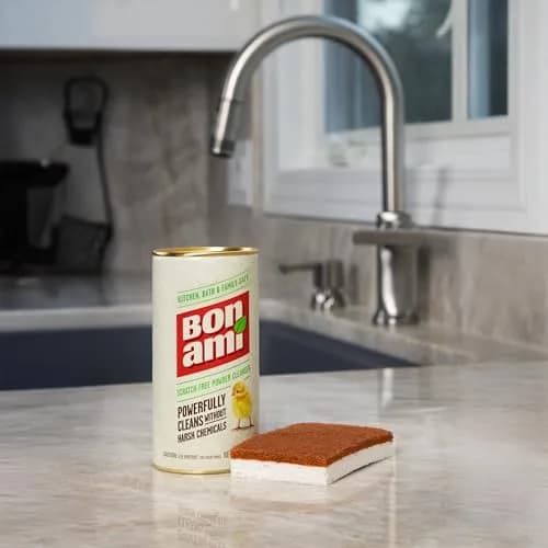 BON AMI Powder Cleanser for Kitchens & Bathrooms 400g (14oz) | Hypoallergenic, Non-Toxic, Biodegradable thumbnail 3