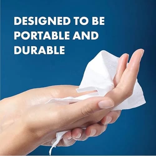 Defense Soap All Natural Body Wipes 2PK with Tea Tree Oil | 80 Count (Pack of 2) | Cleanses Bacteria & Fungus thumbnail 3