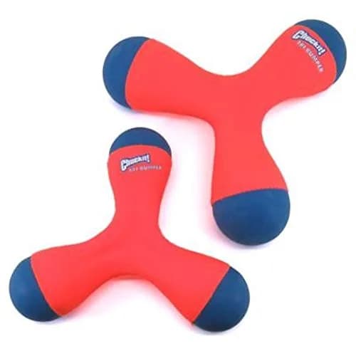 Chuckit! Tri-Bumper Fetch & Tug Dog Toy Medium | Floats & Tumbles for Exciting Fetch thumbnail 4