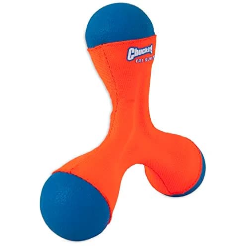 Chuckit! Tri-Bumper Fetch & Tug Dog Toy Medium | Floats & Tumbles for Exciting Fetch thumbnail 8
