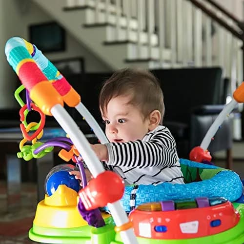 Baby Einstein Neighborhood Friends Activity Jumper with Lights and Music | 7.21 kg (15.9 lb) | 5 Height Positions thumbnail 2