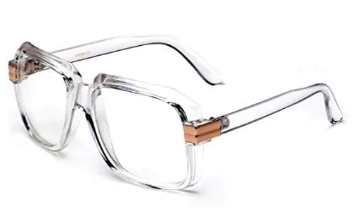 Newbee Fashion - 80's Old School Rapper Hip Hop DJ Glasses | Retro Unisex Eyewear thumbnail 1