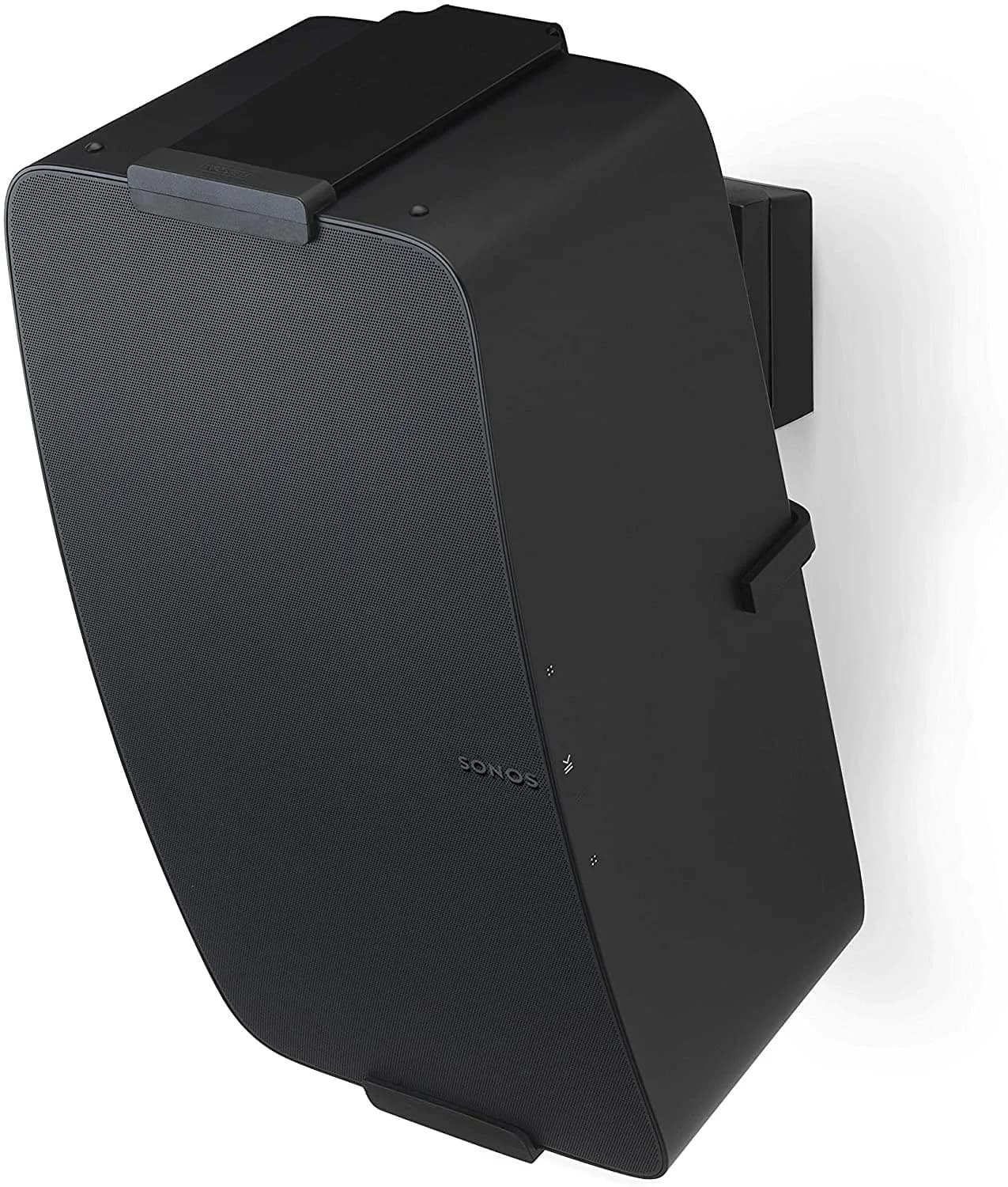 Flexson Vertical Wall Mount for Sonos Five & Play:5 (Black) | Secure Tilt & Swivel Mount