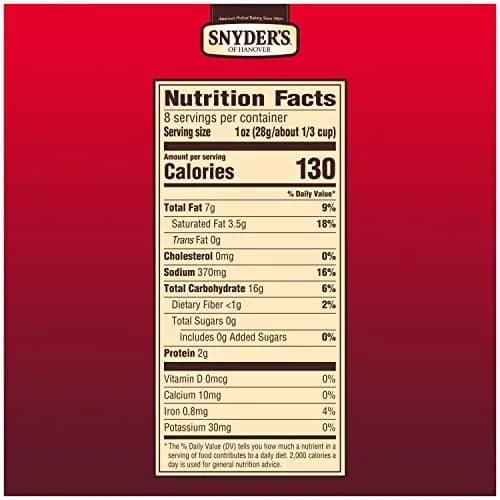 Snyder's of Hanover Hot Buffalo Wing Flavored Pretzels 8 Oz | Spicy Sourdo... (120c) thumbnail 5