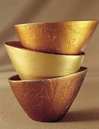 PEBEO Gédéo Mirror Effect Gold Leaves Adhesive Sheet - 12 Sheets, 5 ½ x 5 ½ Inches | Gold Leaf for Art & Decor thumbnail 2