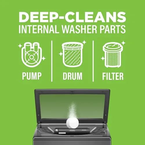 Affresh Washing Machine Cleaner Tablets, 5 Count | Eliminates Odors & Grime thumbnail 5