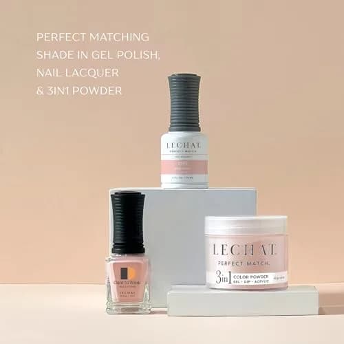LECHAT Perfect Match Gel Polish Lily Pad 2-pack 0.50 oz | Long-lasting, easy application, natural nails thumbnail 6