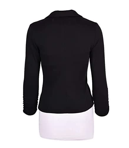 Auliné Collection Women's Casual Blazer Small | Lightweight, Stretchy & Versatile for Work & Casual Wear thumbnail 2