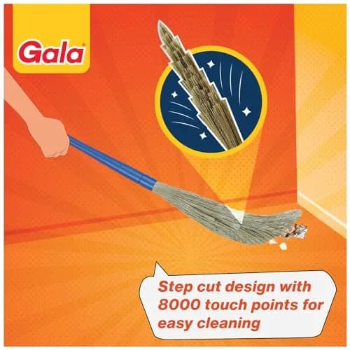 GALA No Dust Floor Broom 90cm | Traditional Design for Indoor & Outdoor Cleaning thumbnail 4