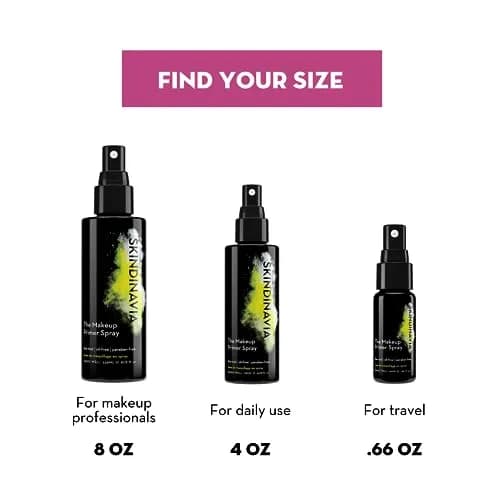 Skindinavia Makeup Primer Spray 4 oz | Hydrating, Water-Resistant Base Layer for Flawless Makeup thumbnail 4
