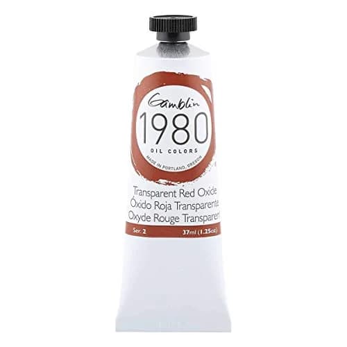 Gamblin Oil Trans Red Oxide 37Ml | True Color Student Grade Oil Paint thumbnail 1