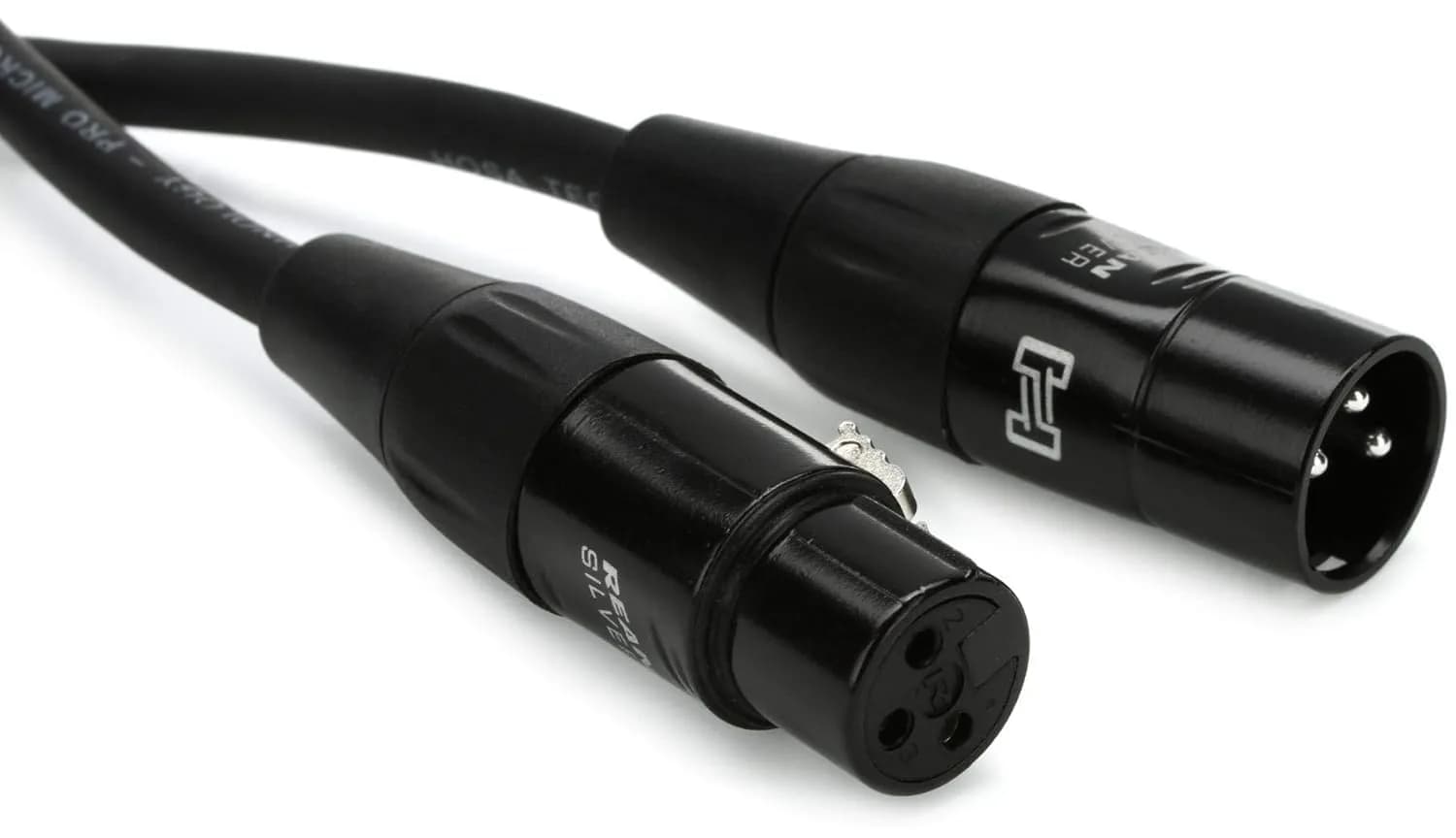 Hosa HMIC-015 Pro Microphone Cable REAN XLR3F to XLR3M 4.57 m (15 Feet) | Balanced Audio for Studio & Stage - main product image