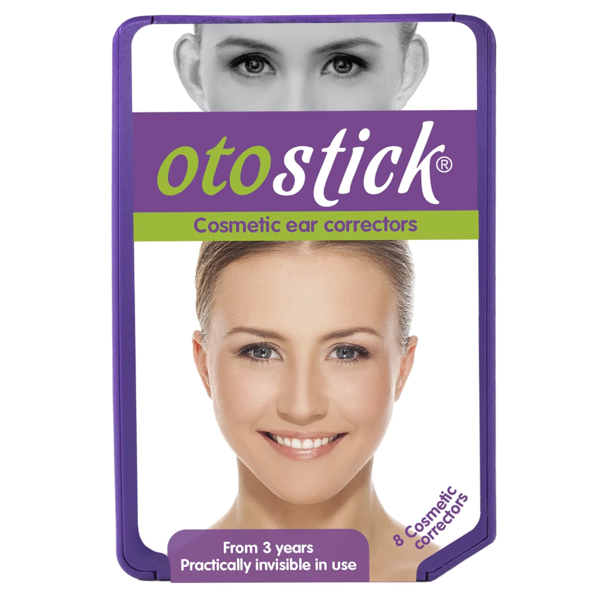 Otostick Cosmetic Ear Corrector 8 Count (18g) | Discreet Protruding Ear Solution