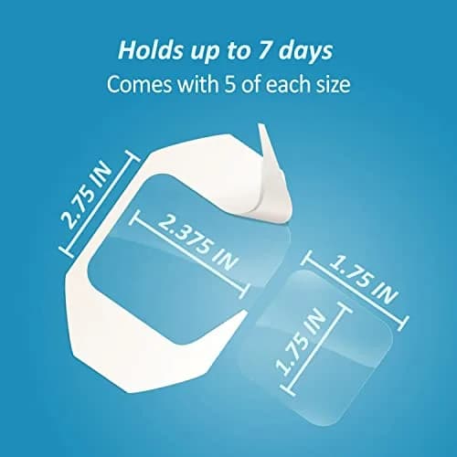 Nexcare Tegaderm Transparent Dressing, Clear Film | Waterproof, Breathable, 7-Day Wear, 10 Dressings thumbnail 4