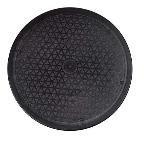Cosmos 10'' Diameter Heavy Duty 360° Rotation Swivel Stand with Steel Ball Bearings | Black thumbnail 1