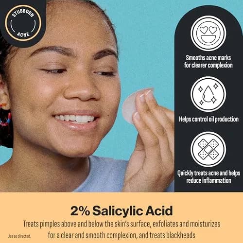 Oxy 3-IN-1 Acne Facial Cleansing Pads 90 Pads | Maximum Strength 2% Salicylic Acid for Acne thumbnail 2
