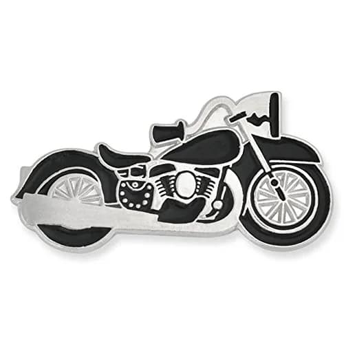 PinMart Motorcycle Biker Chopper Enamel Lapel Pin - 5 Pack | Rider Pride & Versatile Accessory thumbnail 1
