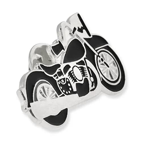 PinMart Motorcycle Biker Chopper Enamel Lapel Pin - 5 Pack | Rider Pride & Versatile Accessory thumbnail 2