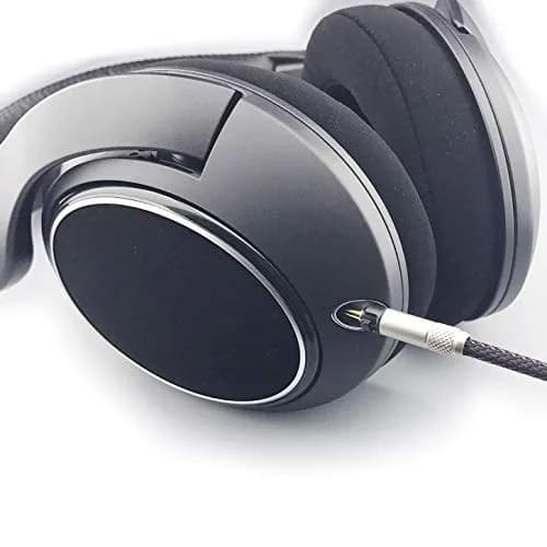 NewFantasia Replacement Audio Upgrade Cable for Sennheiser HD598, HD599, HD560s 1.2m (4ft) | Braided HIFI Extension Cord thumbnail 7