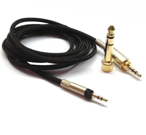 NewFantasia Replacement Audio Upgrade Cable for Sennheiser HD598, HD599, HD560s, HD620S, HD400PRO 3m (9.9ft) | HIFI Sound Extension Cord thumbnail 7