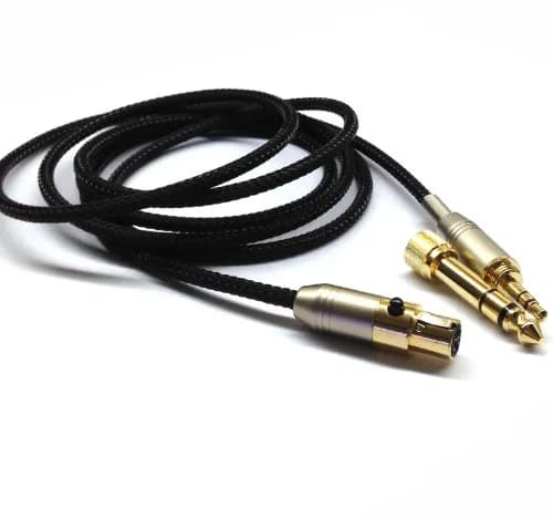 NewFantasia Replacement Audio Upgrade Cable Compatible with AKG K240, K240S, K240MK II, Q701, K702, K141, K171, K181, K271s, K271 MKII, M220, Pioneer HDJ-2000 Headphones 1.2meters/4feet thumbnail 2