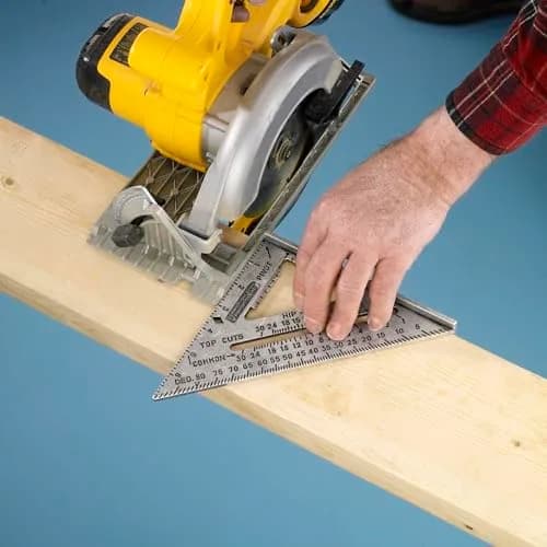 Swanson Tool Co S0101 7 Inch Speed Square, Pack of 50 | Die-Cast Aluminum for Accuracy thumbnail 4