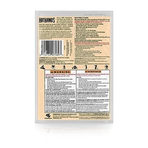 HotHands Super Warmers Value Pack 10 | Up to 18 Hours of Steady Heat for Winter (100 words) thumbnail 2